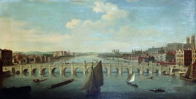 The Thames at Westminster by William James
